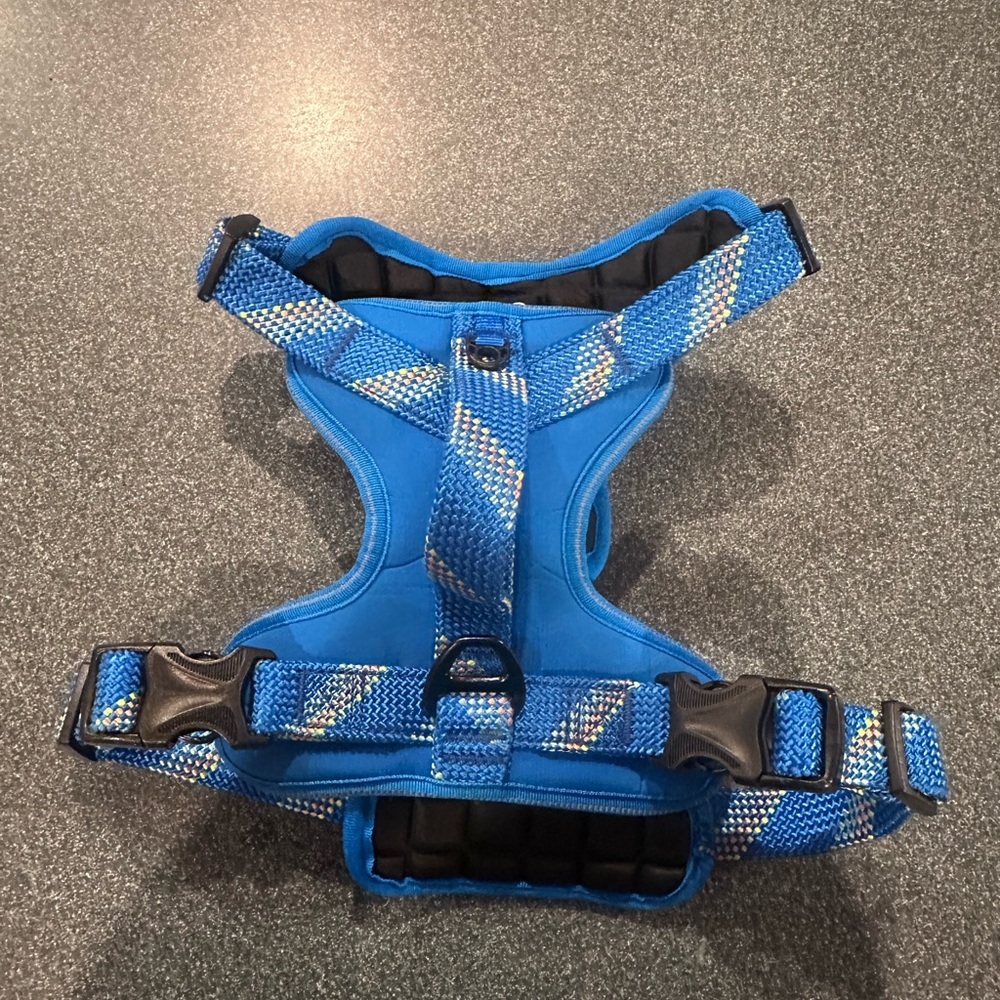 Arcadia Trail Blue Padded Dog Harness - Reflective Comfort - Picture 2 of 4